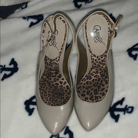 Carlos by Carlos Santana Sling back heels - Picture 2 of 6